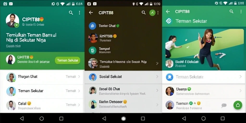 Tampilan antarmuka CIPIT88 yang menarik dan fungsional.