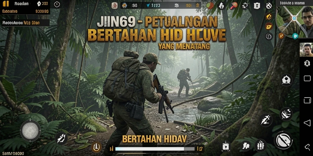Antarmuka dan fungsi gameplay JIN69 yang memikat untuk bertahan hidup.