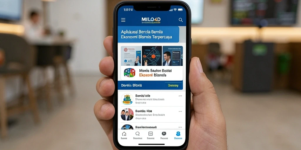 Antarmuka aplikasi MILO4D yang informatif dan mudah digunakan.