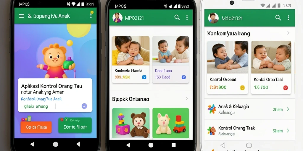 Tampilan antarmuka pengguna MPO2121 yang sederhana dan informatif.