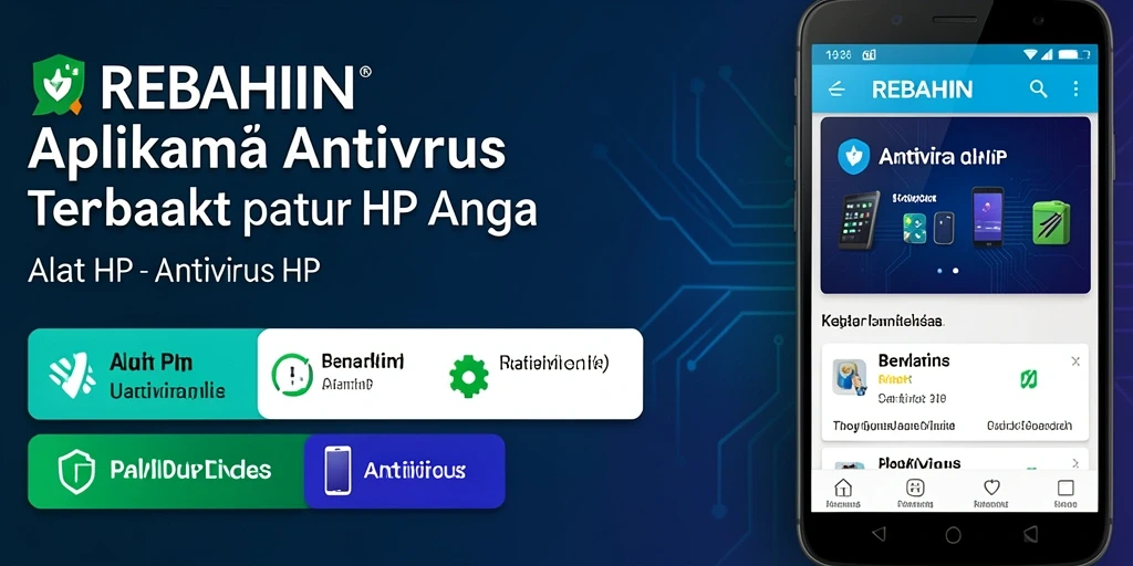 Tampilan antarmuka utama REBAHIN dengan fitur pemindaian yang mudah digunakan.