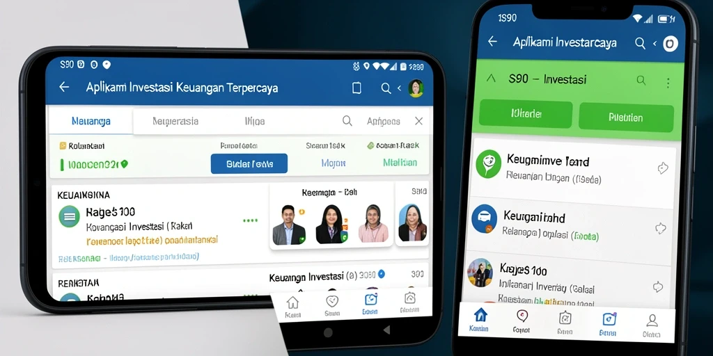 Tampilan antarmuka S80 yang intuitif dan informatif untuk investasi.