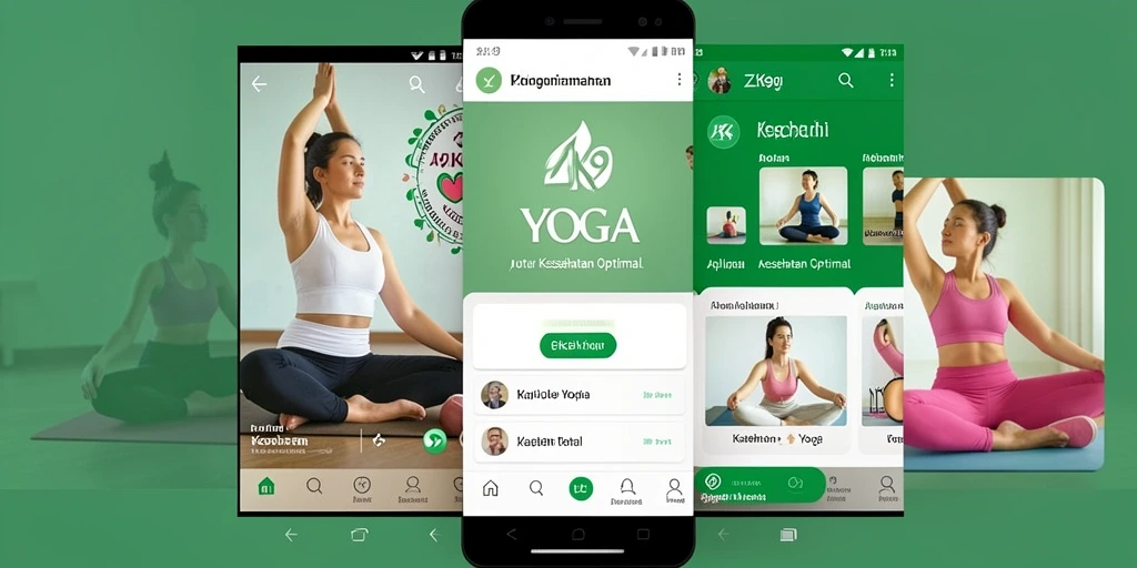 Screenshot antarmuka ZK9 yang menunjukkan berbagai program Yoga.